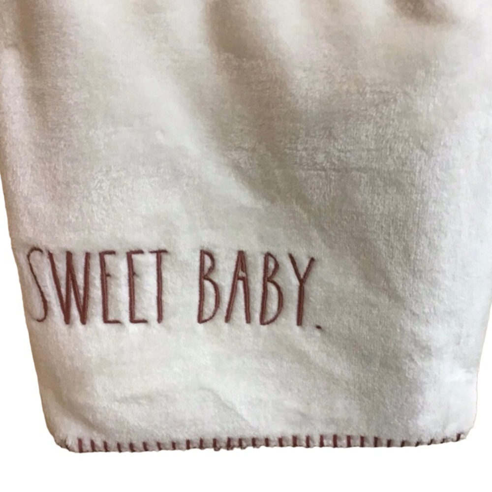 Rae Dunn “Sweet Baby” Blanket - Picture 5 of 8